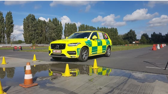 Volvo V90 Mug op glijplaat